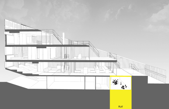 LOT-EK Architects, New York, Wohnhaus, Container, Caroll House