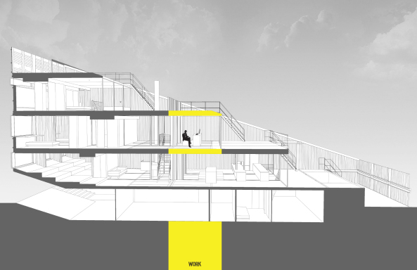 LOT-EK Architects, New York, Wohnhaus, Container, Caroll House