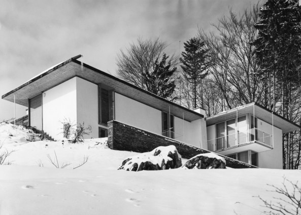 Baunetz, Meldung, Architektur, architecture, 2017, 2016, Sep Ruf, Sep Ruf Gesellschaft, Freundeskreis, Architekturgeschichte, Nachkriegsmoderne, post war modernism, Mnchen, Germany, Deutschland, Munich, Moderne, Architekturmuseum, TU Mnchen, Roland Halbe