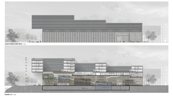 Baunetz, Meldung, Architektur, architecture, 2017, Berlin, Deutschland, Germany, TU Berlin, Technische Universit�t, Planung, planning, Bahnhof Zoo, City West, Wettbewerb, Ergebnisse, Wettbewerbsergebnisse, competition, results, Gewinn, winner, CODE UNIQUE ARCHITEKTEN, Till Rehwaldt, Heinle, Wischer und Partner, Stefan Bernard, wulf architekten, Koeber, Bez+Koch, ST raum a., h4a, Gessert + Randecker, Gl�ck, BE Berlin, LOCODROM, Landschaftsarchitekten, Max Dudler, TDB, B�ro am L�tzowplatz, David Chipperfield, D�rte Gatermann, Volker Staab, Dietmar Feichtinger, Johannes Kister, Henrike Wehberg-Krafft, Interdisziplin�re Zentrum f�r Modellierung und Simulation, IMoS, Institut f�r Mathematik, Neubau, offices, research, Forschung, Bildung, Uni, Lehre, Campus Ost, yellow z urbanism architecture, bgmr, nichtoffener Realisierungswettbewerb, Ausstellung, Regula L�scher, Christian Thomsen, Vergabeverfahren