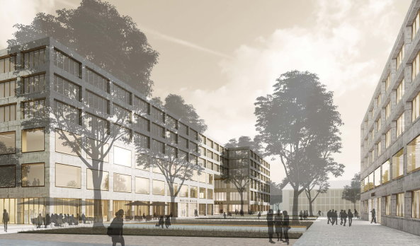 Baunetz, Meldung, Architektur, architecture, 2017, Berlin, Deutschland, Germany, TU Berlin, Technische Universit�t, Planung, planning, Bahnhof Zoo, City West, Wettbewerb, Ergebnisse, Wettbewerbsergebnisse, competition, results, Gewinn, winner, CODE UNIQUE ARCHITEKTEN, Till Rehwaldt, Heinle, Wischer und Partner, Stefan Bernard, wulf architekten, Koeber, Bez+Koch, ST raum a., h4a, Gessert + Randecker, Gl�ck, BE Berlin, LOCODROM, Landschaftsarchitekten, Max Dudler, TDB, B�ro am L�tzowplatz, David Chipperfield, D�rte Gatermann, Volker Staab, Dietmar Feichtinger, Johannes Kister, Henrike Wehberg-Krafft, Interdisziplin�re Zentrum f�r Modellierung und Simulation, IMoS, Institut f�r Mathematik, Neubau, offices, research, Forschung, Bildung, Uni, Lehre, Campus Ost, yellow z urbanism architecture, bgmr, nichtoffener Realisierungswettbewerb, Ausstellung, Regula L�scher, Christian Thomsen, Vergabeverfahren