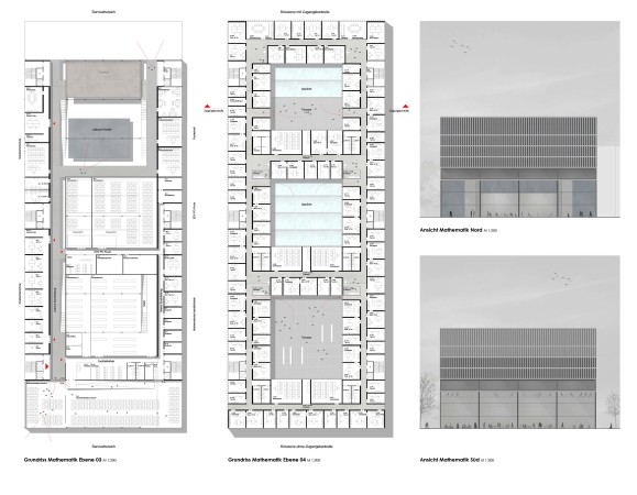 Baunetz, Meldung, Architektur, architecture, 2017, Berlin, Deutschland, Germany, TU Berlin, Technische Universit�t, Planung, planning, Bahnhof Zoo, City West, Wettbewerb, Ergebnisse, Wettbewerbsergebnisse, competition, results, Gewinn, winner, CODE UNIQUE ARCHITEKTEN, Till Rehwaldt, Heinle, Wischer und Partner, Stefan Bernard, wulf architekten, Koeber, Bez+Koch, ST raum a., h4a, Gessert + Randecker, Gl�ck, BE Berlin, LOCODROM, Landschaftsarchitekten, Max Dudler, TDB, B�ro am L�tzowplatz, David Chipperfield, D�rte Gatermann, Volker Staab, Dietmar Feichtinger, Johannes Kister, Henrike Wehberg-Krafft, Interdisziplin�re Zentrum f�r Modellierung und Simulation, IMoS, Institut f�r Mathematik, Neubau, offices, research, Forschung, Bildung, Uni, Lehre, Campus Ost, yellow z urbanism architecture, bgmr, nichtoffener Realisierungswettbewerb, Ausstellung, Regula L�scher, Christian Thomsen, Vergabeverfahren