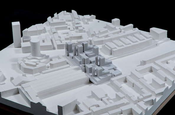 2. Platz: Cloud City von Damian Platten, Modell