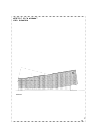 Baunetz, Architektur, Jaques Ferrier, Rouen, Headquarters of Mtropole Rouen, Brogebude, Claude Monet, Rouen Cathedral