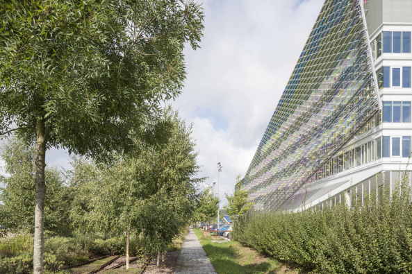 Baunetz, Architektur, Jaques Ferrier, Rouen, Headquarters of Mtropole Rouen, Brogebude, Claude Monet, Rouen Cathedral