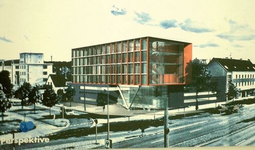 Grundsteinlegung fr Gewerkschaftshaus in Wolfsburg