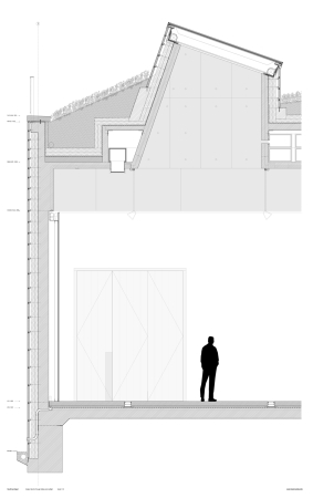 Detailschnitt Ausstellungsraum