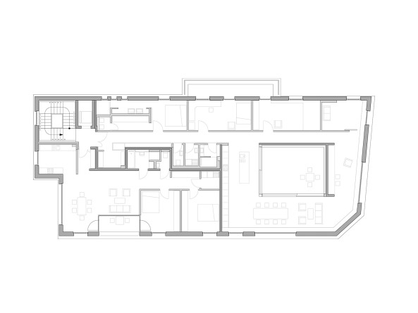 Dachaufstockung in Leipzig von Knoche Architekten