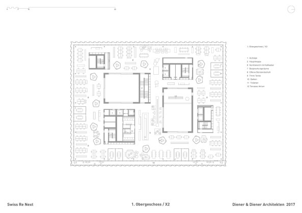 Swiss Re von Diener & Diener am Zrichsee