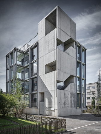 Wild Br Heule Architekten, Winterthur, Schweiz, Wohnungsbau, Beton, Glas, Mehrfamilienhaus