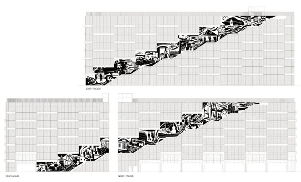 JAJA, Spielplatz, Parkhaus, playground, rooftop, Nordhavn, Kopenhagen