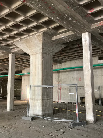 Mies van der Rohe, Neue Nationalgalerie, Dirk Lohan, Berlin, Germany, renovation