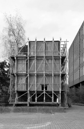 Nachbau des Sir John Soane's House von Studenten des Studios Tom Emerson, Auenansicht, ETH Zrich, 2012