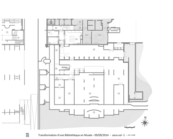 L-Museum, Universit Catholique de Louvain, Universittsmuseum, Andr Jacqmain, Umbau, Umnutzung