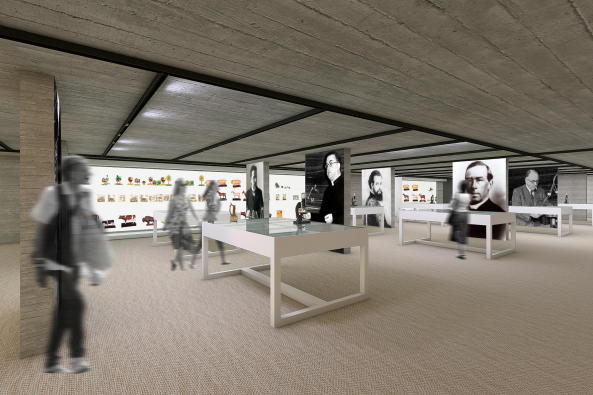 L-Museum, Universit Catholique de Louvain, Universittsmuseum, Andr Jacqmain, Umbau, Umnutzung