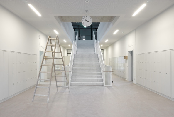 Preisgekrnter Schulneubau von W&V Architekten in Leipzig