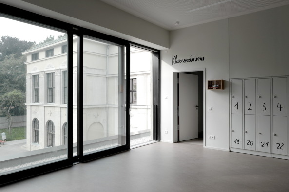 Preisgekrnter Schulneubau von W&V Architekten in Leipzig