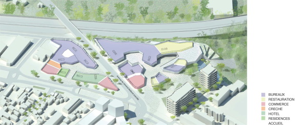 Ecotone, Arcueil  Le Coteau, OXO Architectes, Duncan Lewis Scape Architecture, Parc Architectes, Triptyque Architecture, Atelier Georges