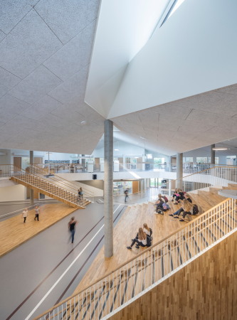 Bildergalerie Zu Schule Bei Aarhus Von Cebra Bewegung Flexibilitat Offenheit Architektur Und Architekten News Meldungen Nachrichten Baunetz De