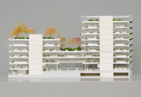 Atelier Kempe Thill, Paris, Peripherique Glas, Hlle, Lrmdmmung