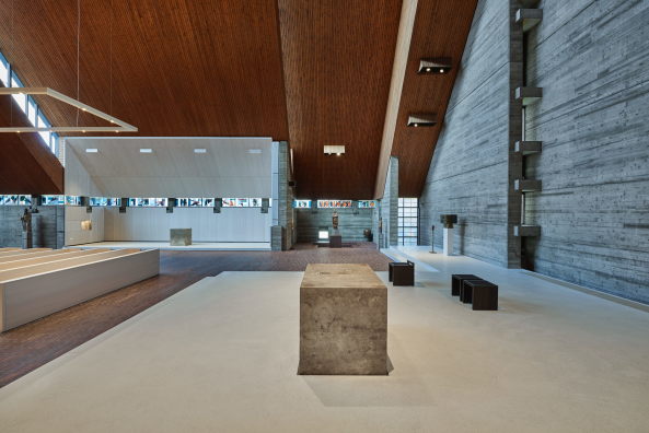 Kirchsanierung, Umbaus, Sanierung, Renovation, church, Sakralbau, bfa, Dinnebier Licht, Transsolar Energietechnik, bfa, Bro fr architektur, Antje Krauter, Matthias Ludwig