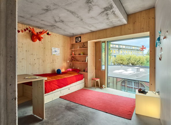 Strasbourg, Dominique Coulon, Scorched Larch, Farbe, Nutzungsmix, Wohnen und Arbeiten, Straburg