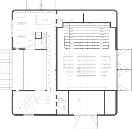 Olemps, Salle 7-77, Coco architecture, Gemeindezentrum, Kulturzentrum, Edouard DECAM, Claudia Staubmann, Cadric Ramiere