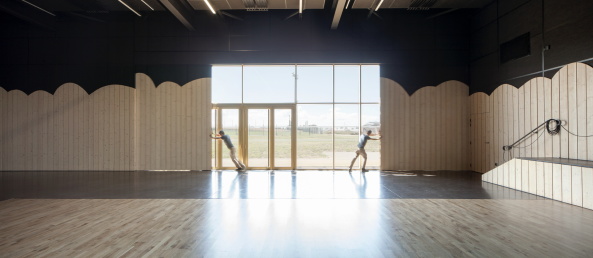 Olemps, Salle 7-77, Coco architecture, Gemeindezentrum, Kulturzentrum, Edouard DECAM, Claudia Staubmann, Cadric Ramiere