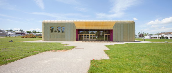 Olemps, Salle 7-77, Coco architecture, Gemeindezentrum, Kulturzentrum, Edouard DECAM, Claudia Staubmann, Cadric Ramiere