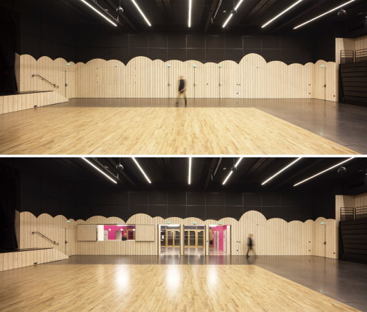 Olemps, Salle 7-77, Coco architecture, Gemeindezentrum, Kulturzentrum, Edouard DECAM, Claudia Staubmann, Cadric Ramiere