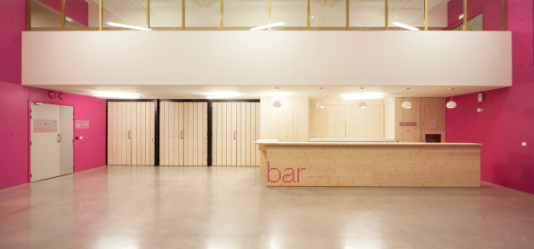 Olemps, Salle 7-77, Coco architecture, Gemeindezentrum, Kulturzentrum, Edouard DECAM, Claudia Staubmann, Cadric Ramiere