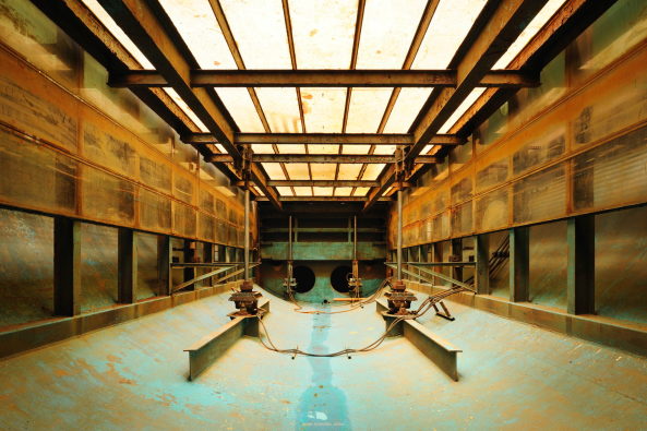 Umlauftank, Ludwig Leo, Christian Bos, HG Merz, adb, Ewerien, Obermann, Sanierung, Denkmal, Wstenrot Stiftung, Renovation, cavitation tank, Philipp Lohfener