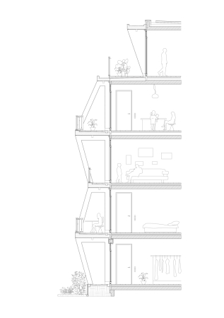 Manuel Herz Architekten, Neubau, Kln, Wohnhaus, Wohnungsbau, Arthron, Bayenthal
