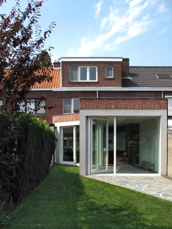 Wim Heylen, belgien, wohnhaus, backstein, wondelgem