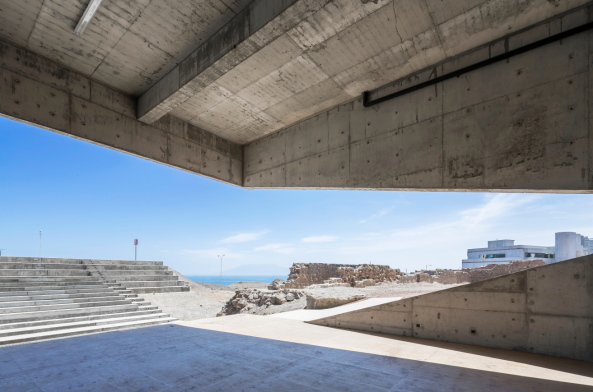 Theater, Freilufttheater, Neubau, Beton, Atacama Desert, W�ste, Huanchaca, Sergio Pirrone, Ram�n Coz, Marco Polidura, Benjam�n Ortiz, Sebasti�n Alvarez