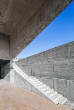 Theater, Freilufttheater, Neubau, Beton, Atacama Desert, Wste, Huanchaca, Sergio Pirrone, Ramn Coz, Marco Polidura, Benjamn Ortiz, Sebastin Alvarez