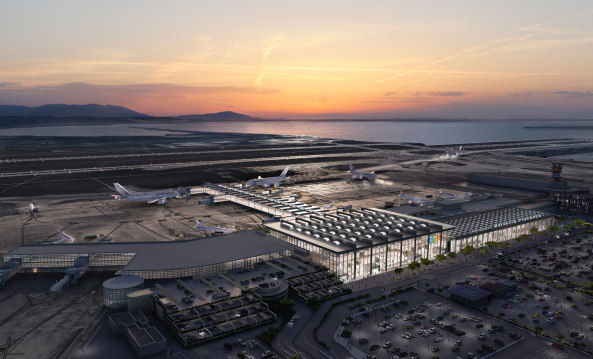 Airport Marseille, Foster + Partners, Flughafenerweiterung, Wettbewerbsgewinn