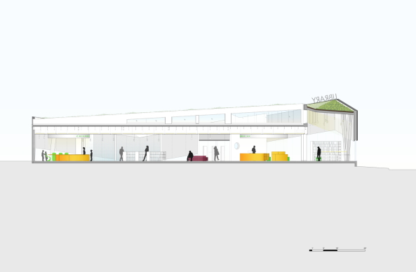 Bibliothek von WORKac in New York