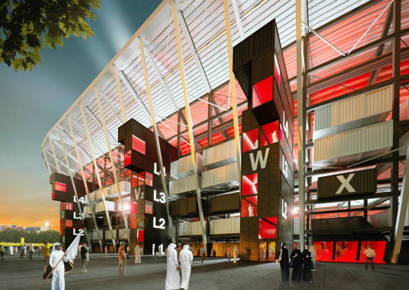 Bis zum Viertelfinale im Winter 2022 ist es Spielsttte.