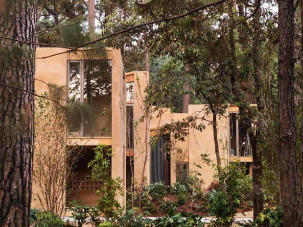 Lehmziegel, Mexico, Taller Hector Barroso, Wochenendhaus, entrepinos