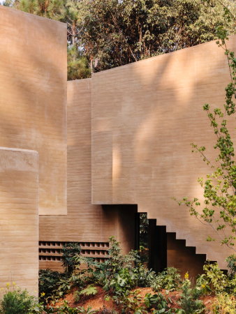 Lehmziegel, Mexico, Taller Hector Barroso, Wochenendhaus, entrepinos