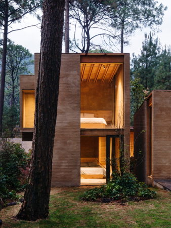 Lehmziegel, Mexico, Taller Hector Barroso, Wochenendhaus, entrepinos