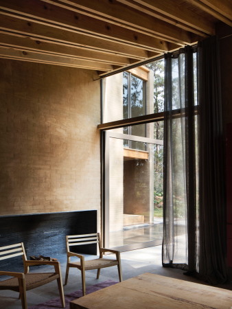 Lehmziegel, Mexico, Taller Hector Barroso, Wochenendhaus, entrepinos