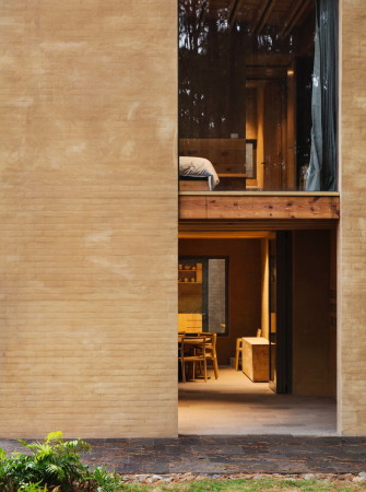 Lehmziegel, Mexico, Taller Hector Barroso, Wochenendhaus, entrepinos