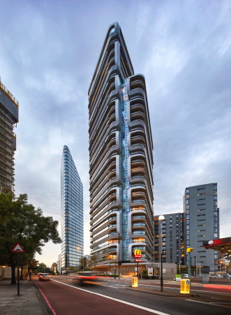 Canaletto Tower, London, UN Studio, Hochhaus, Wohnen