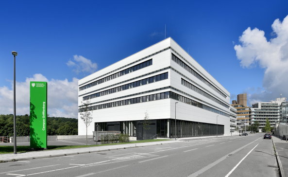 Universittsgebude, HPL-Fassade, Fakulttsneubau, sop Architekten