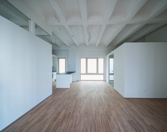 Wohnungstypen, Hofgarten, Bestandsgeb�ude, Wohnen, Freiraum, Hof, Fassade