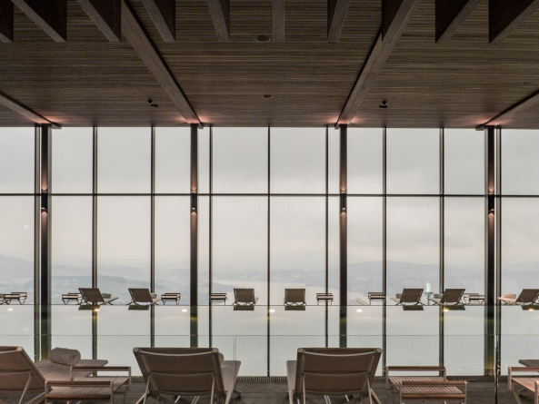 Bürgenstock, Schweiz, Alpine Spa, Diercks Sachs, Umbau