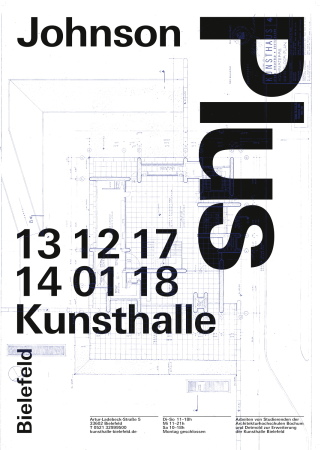 Kunsthalle Bielefeld, Erweiterungsbau, Johnson plus, Ausstellung, Studentenprojekt, studentische Entwrfe, Detmolder Schule fr Architektur und Innenarchitektur, Hochschule Bochum