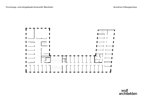 Universitt, Campus, B6, A5, Bro, offices, education, Roland Halbe, Markus Guhl, Lochfassade, Raster